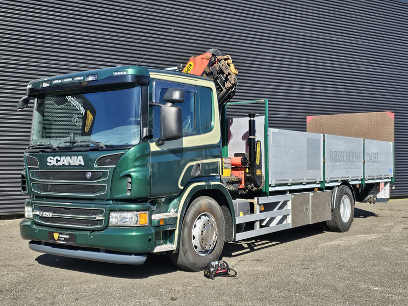 Pritsche LKW, Autokran Scania P320 4x2 / PALFINGER 14 t/m - 14.6 mtr.: das Bild 6