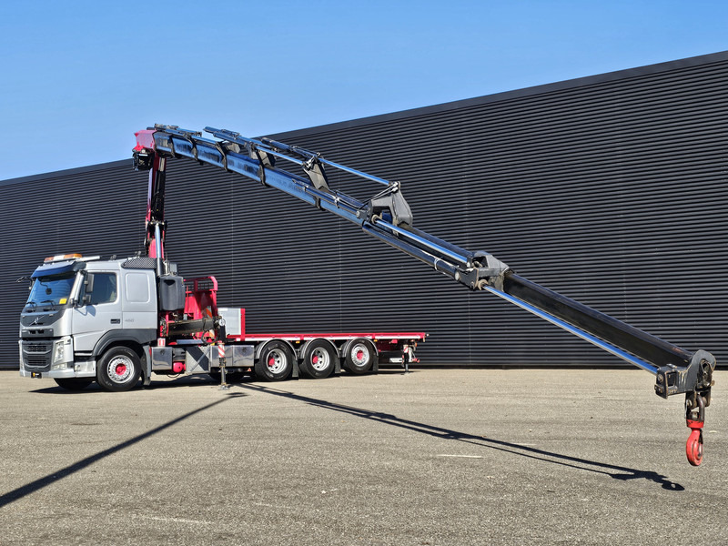 Volvo FM 460 8x4-4 / FASSI 36.5 t/m -8 x EXTENSION + WINCH - Pritsche LKW, Autokran: das Bild 2 Volvo FM 460 8x4-4 / FASSI 36.5 t/m -8 x EXTENSION + WINCH - Pritsche LKW, Autokran: das Bild 2