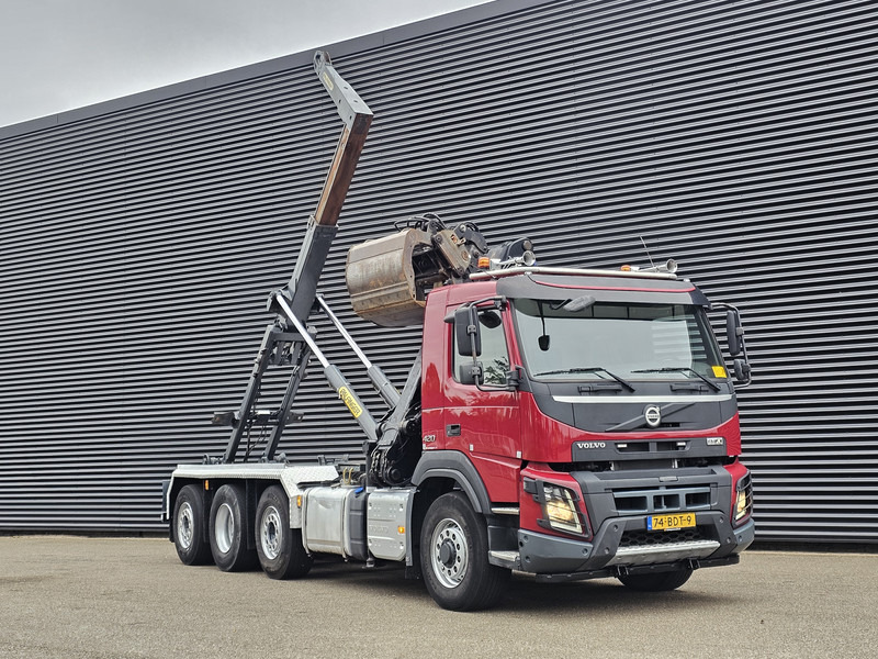 Volvo FMX 420 / 8x2 / PALFINGER EPSILON + HOOKLIFT - Abrollkipper, Autokran: das Bild 5 Volvo FMX 420 / 8x2 / PALFINGER EPSILON + HOOKLIFT - Abrollkipper, Autokran: das Bild 5