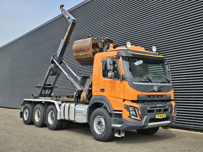 Volvo FMX 460 8x4-4 / HIAB Z CRANE + HOOKLIFT - Abrollkipper: das Bild 5 Volvo FMX 460 8x4-4 / HIAB Z CRANE + HOOKLIFT - Abrollkipper: das Bild 5
