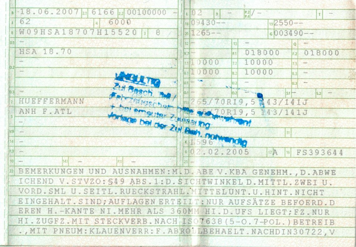 Hüffermann HSA 18.70 Schlittenabroller Containeranhänger 2x - Abrollanhänger/ Absetzanhänger: das Bild 3 Hüffermann HSA 18.70 Schlittenabroller Containeranhänger 2x - Abrollanhänger/ Absetzanhänger: das Bild 3