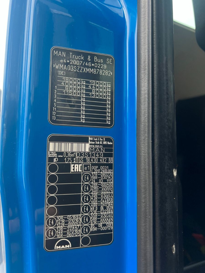 MAN 18.430 4X2 Meiller 3. Seitenkipper Top Zustand - Kipper: das Bild 3 MAN 18.430 4X2 Meiller 3. Seitenkipper Top Zustand - Kipper: das Bild 3