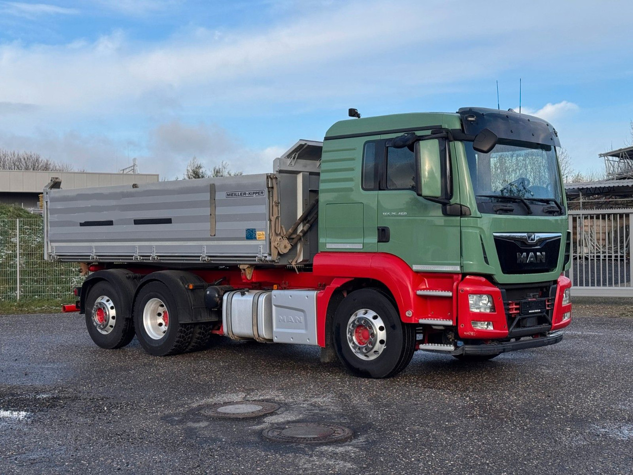 MAN 26.460 6x2 Meiller 3S. Retarder Top Zustand - Kipper: das Bild 1 MAN 26.460 6x2 Meiller 3S. Retarder Top Zustand - Kipper: das Bild 1