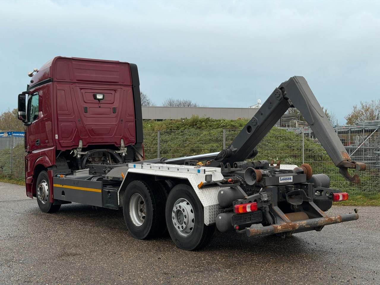 Abrollkipper Mercedes-Benz 2558 6x2 Meiller RK 20.65 | Retarder | Klima: das Bild 10