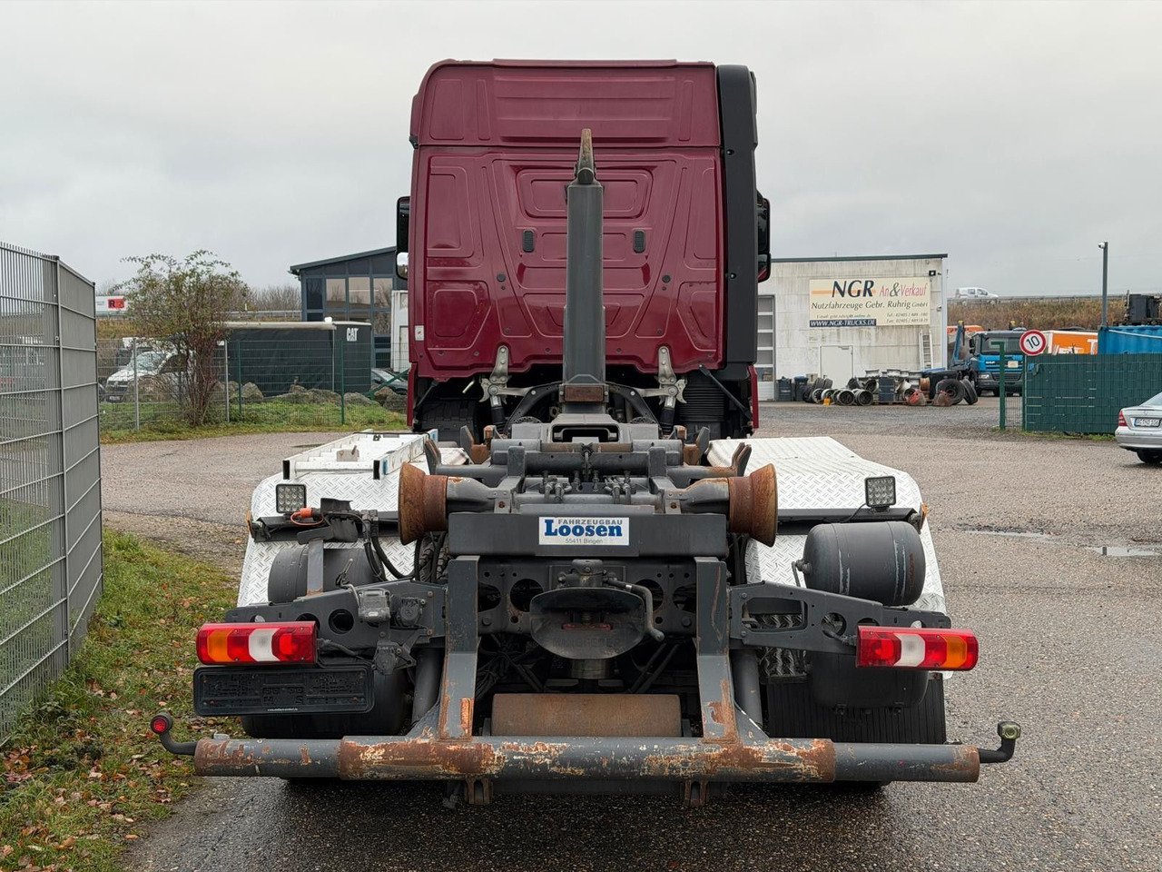 Abrollkipper Mercedes-Benz 2558 6x2 Meiller RK 20.65 | Retarder | Klima: das Bild 7