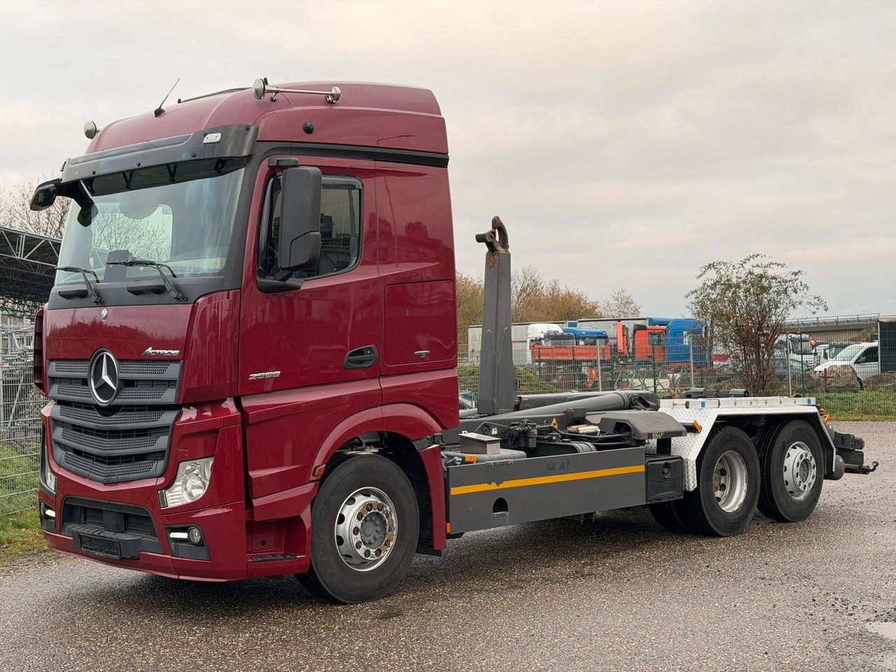 Abrollkipper Mercedes-Benz 2558 6x2 Meiller RK 20.65 | Retarder | Klima: das Bild 14