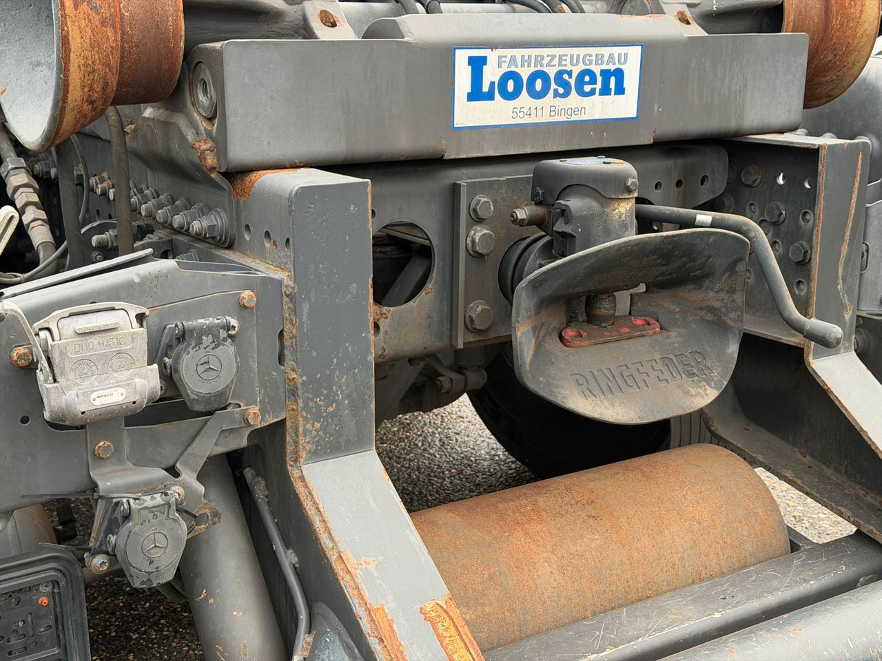Abrollkipper Mercedes-Benz 2558 6x2 Meiller RK 20.65 | Retarder | Klima: das Bild 8