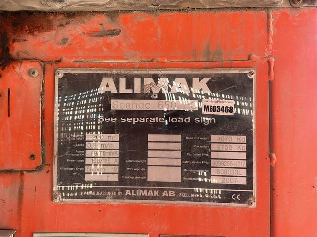 Alimak Scando 650 FC - Wohncontainer: das Bild 5 Alimak Scando 650 FC - Wohncontainer: das Bild 5
