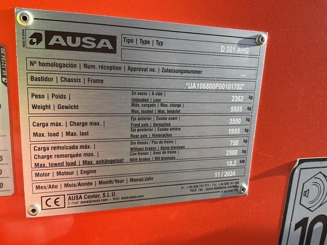 Ausa D301AHG - Mini-Kipper: das Bild 5 Ausa D301AHG - Mini-Kipper: das Bild 5