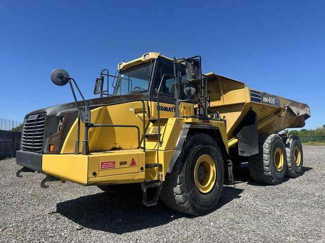 Komatsu HM400-3 - Knickgelenkter Dumper: das Bild 1 Komatsu HM400-3 - Knickgelenkter Dumper: das Bild 1