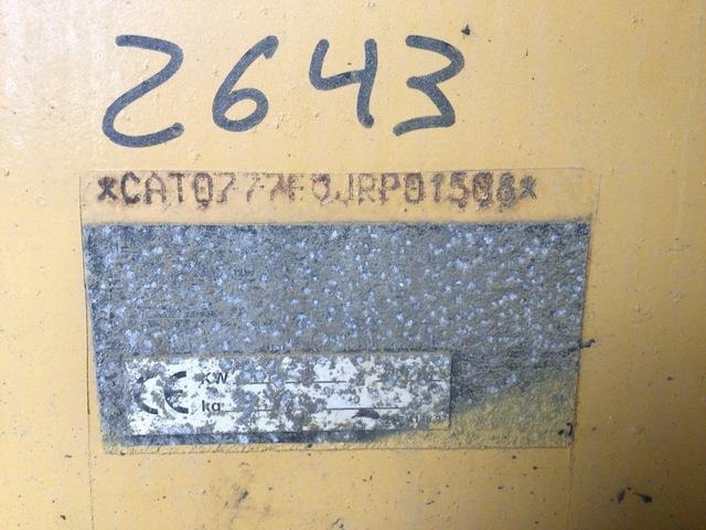 CAT 777F - Dumper Starr: das Bild 5 CAT 777F - Dumper Starr: das Bild 5