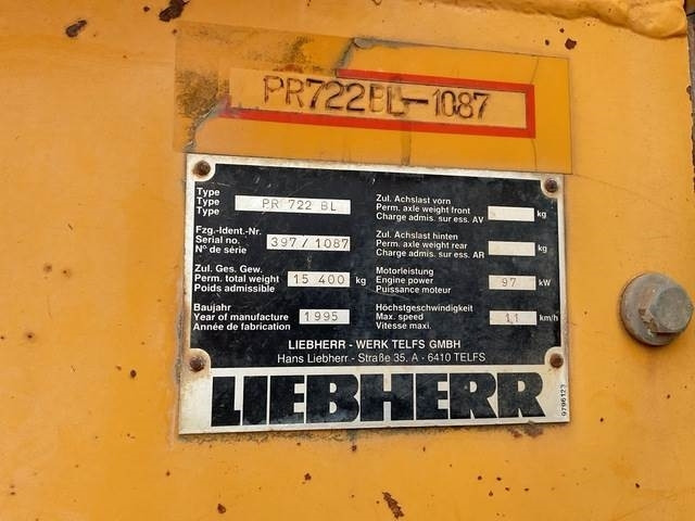 Liebherr PR722BL - Bulldozer: das Bild 5 Liebherr PR722BL - Bulldozer: das Bild 5
