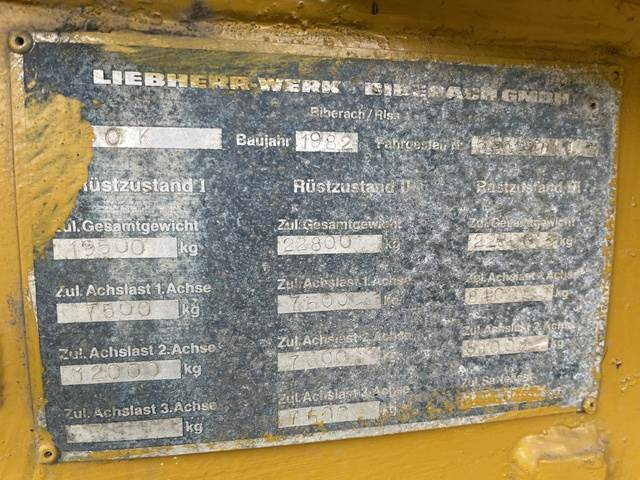 Turmkran Liebherr 60K: das Bild 7