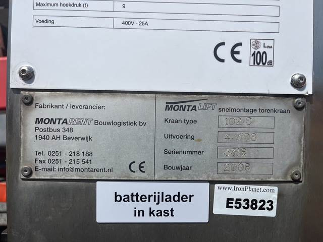 Montalift 102S-4WD(S) - Schnelleinsatzkran: das Bild 5 Montalift 102S-4WD(S) - Schnelleinsatzkran: das Bild 5