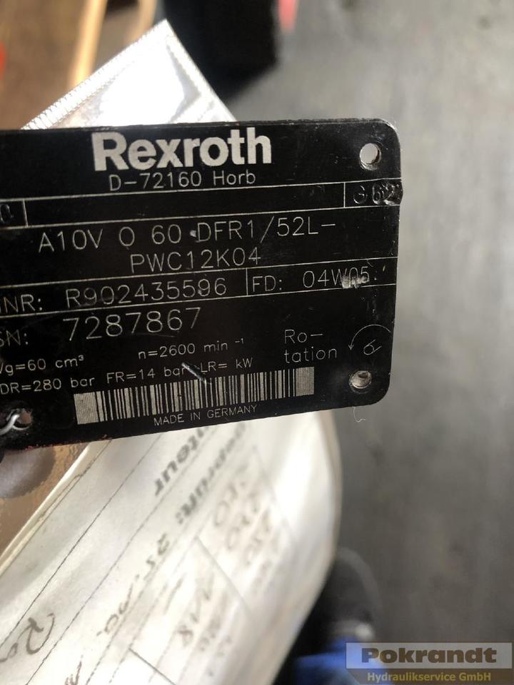 Rexroth A10VO60DFR1-52L-PWC12K04 + A10VO45ED72-52-PSC12K52T + A10VSO18DR-31L-PSCN00 - Hydraulikpumpe: das Bild 3 Rexroth A10VO60DFR1-52L-PWC12K04 + A10VO45ED72-52-PSC12K52T + A10VSO18DR-31L-PSCN00 - Hydraulikpumpe: das Bild 3