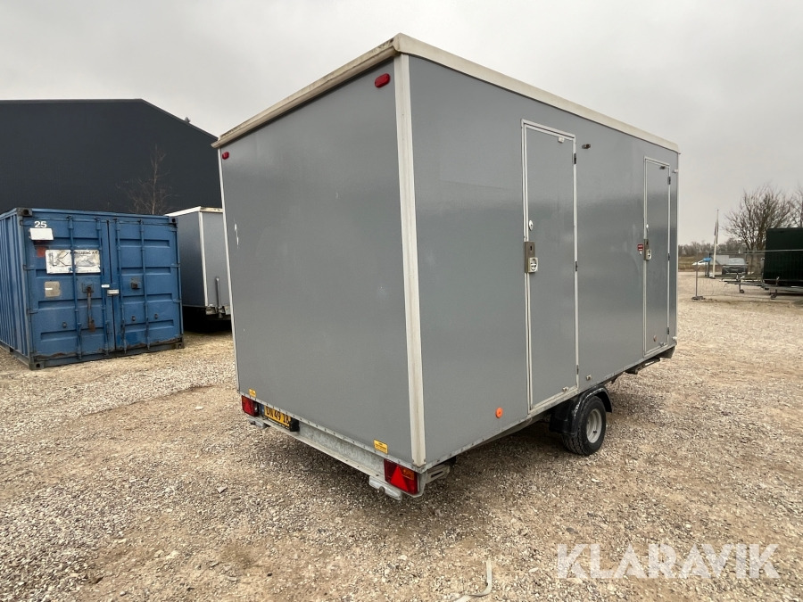Letvogn med dobbelt toilet og bad Scanvogn 1000 kg - Wohncontainer: das Bild 5 Letvogn med dobbelt toilet og bad Scanvogn 1000 kg - Wohncontainer: das Bild 5