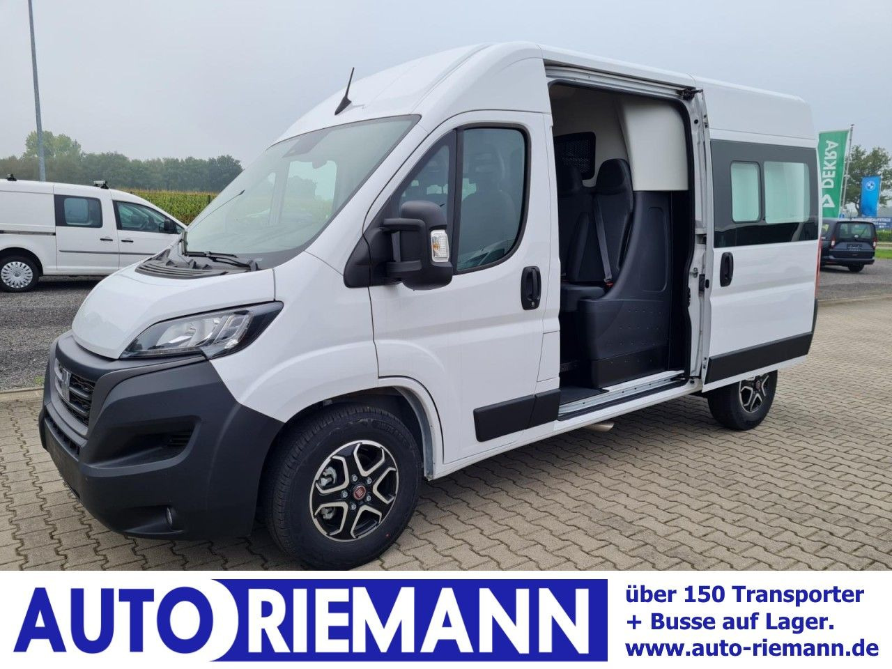 Fiat Ducato 35 Kasten Doka 7-Sitze 2x Schiebetür Maxi - Kastenwagen, Transporter mit Doppelkabine: das Bild 1 Fiat Ducato 35 Kasten Doka 7-Sitze 2x Schiebetür Maxi - Kastenwagen, Transporter mit Doppelkabine: das Bild 1