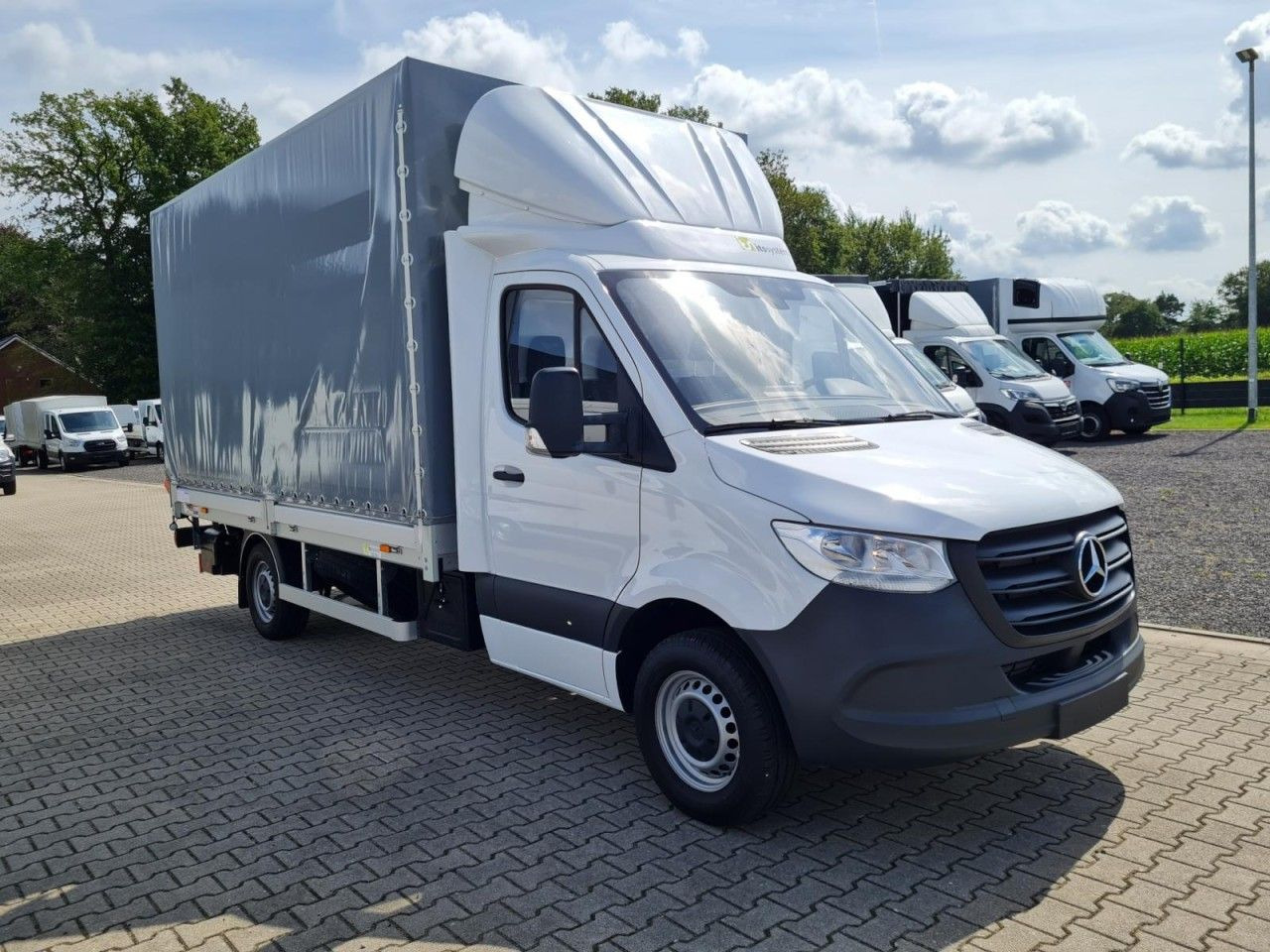 Mercedes-Benz Sprinter 315 Cdi Pritsche Schiebe Plane LBW KLIM - Planen Transporter: das Bild 4 Mercedes-Benz Sprinter 315 Cdi Pritsche Schiebe Plane LBW KLIM - Planen Transporter: das Bild 4