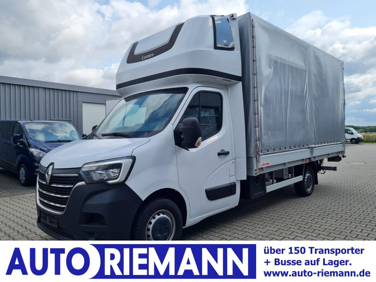 Renault Master 3,5t Pritsche dCi Plane Schlafkab. LBW - Planen Transporter: das Bild 1 Renault Master 3,5t Pritsche dCi Plane Schlafkab. LBW - Planen Transporter: das Bild 1