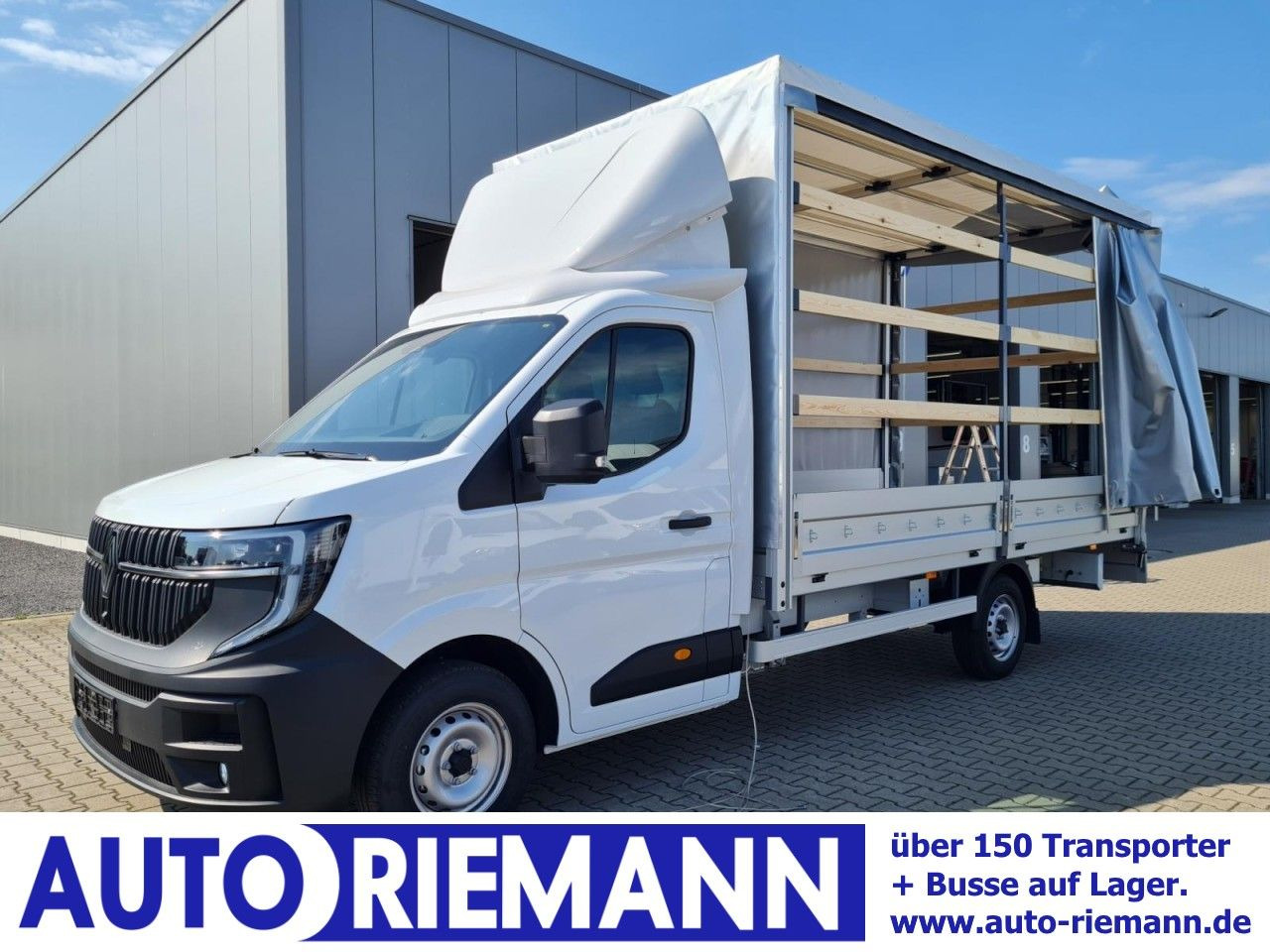 Renault Master 35 Pritsche Schiebe Plane dCi 170 - Planen Transporter: das Bild 1 Renault Master 35 Pritsche Schiebe Plane dCi 170 - Planen Transporter: das Bild 1