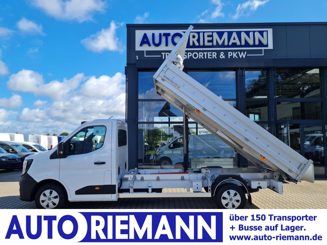 Renault Master New 35 Kipper Luftfederung Navi App, Klim - Kipper Transporter: das Bild 1 Renault Master New 35 Kipper Luftfederung Navi App, Klim - Kipper Transporter: das Bild 1