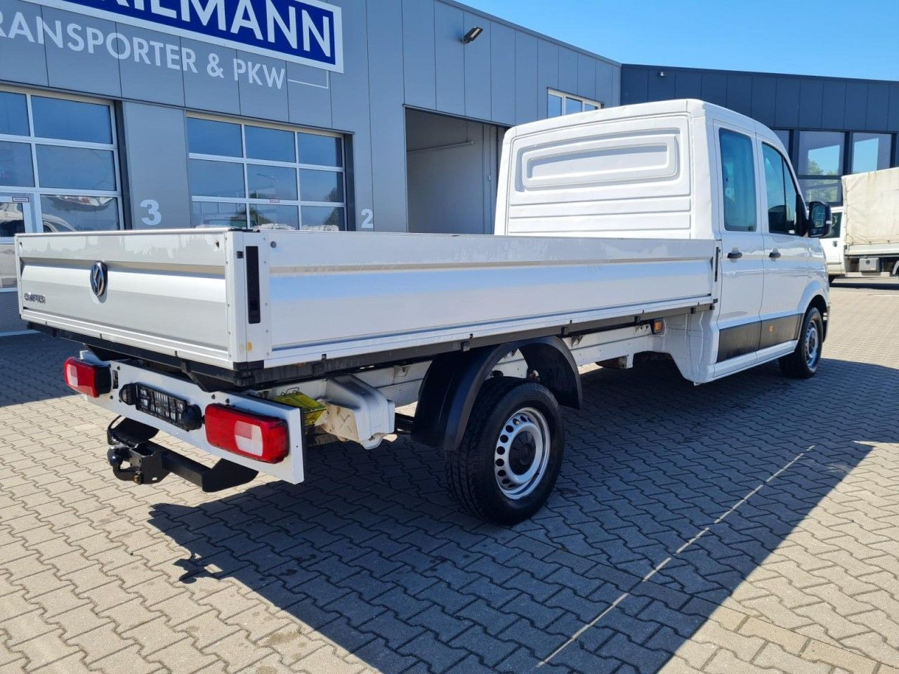 Volkswagen Crafter 35 Doka TDI Lang AHK KLIMA - Pritsche Transporter, Transporter mit Doppelkabine: das Bild 4 Volkswagen Crafter 35 Doka TDI Lang AHK KLIMA - Pritsche Transporter, Transporter mit Doppelkabine: das Bild 4