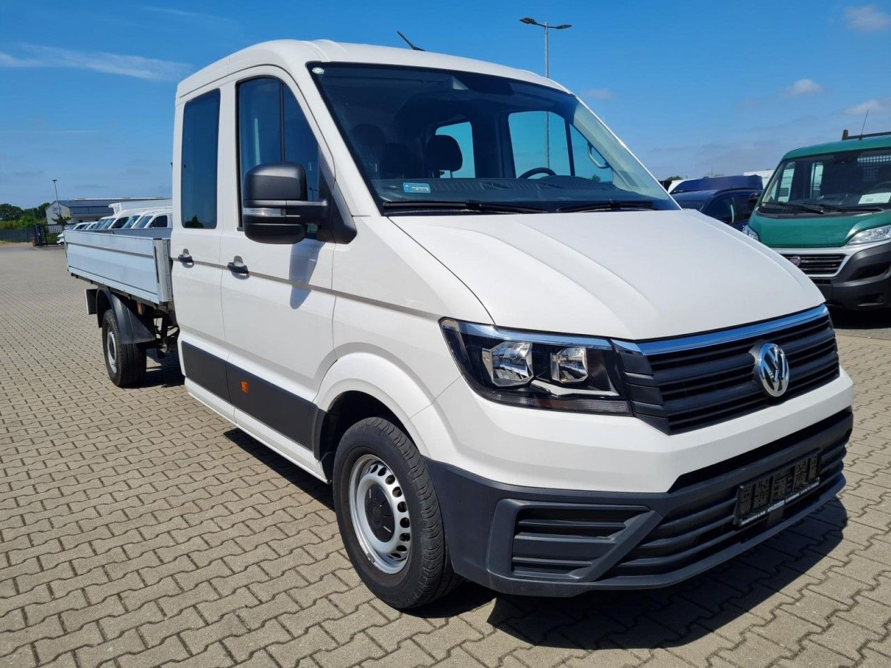 Volkswagen Crafter 35 Doka TDI Lang AHK KLIMA - Pritsche Transporter, Transporter mit Doppelkabine: das Bild 3 Volkswagen Crafter 35 Doka TDI Lang AHK KLIMA - Pritsche Transporter, Transporter mit Doppelkabine: das Bild 3