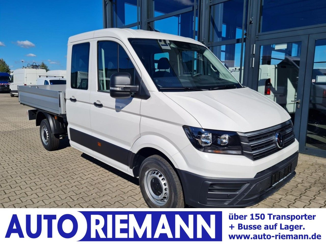 Volkswagen Crafter 35 Doka TDI Pritsche MR KLIMA TEMPOMAT - Pritsche Transporter, Transporter mit Doppelkabine: das Bild 1 Volkswagen Crafter 35 Doka TDI Pritsche MR KLIMA TEMPOMAT - Pritsche Transporter, Transporter mit Doppelkabine: das Bild 1
