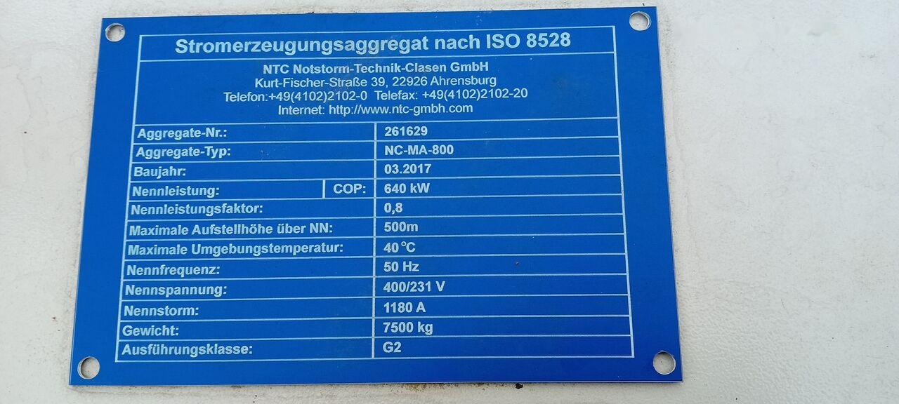 Stromgenerator, Zustand - NEU Stamford Generator Cummins STAMFORD 1600 KVA 2015 rok . Agregaty Prądotwó: das Bild 36