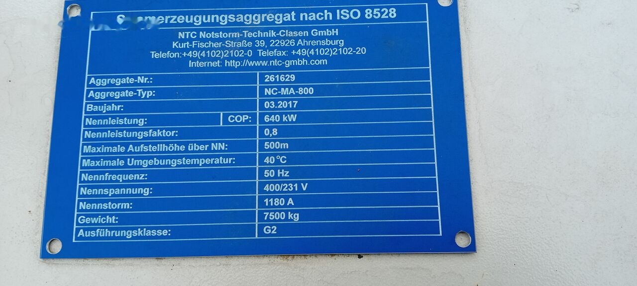 Stromgenerator, Zustand - NEU Stamford Generator Cummins STAMFORD 1600 KVA 2015 rok . Agregaty Prądotwó: das Bild 35