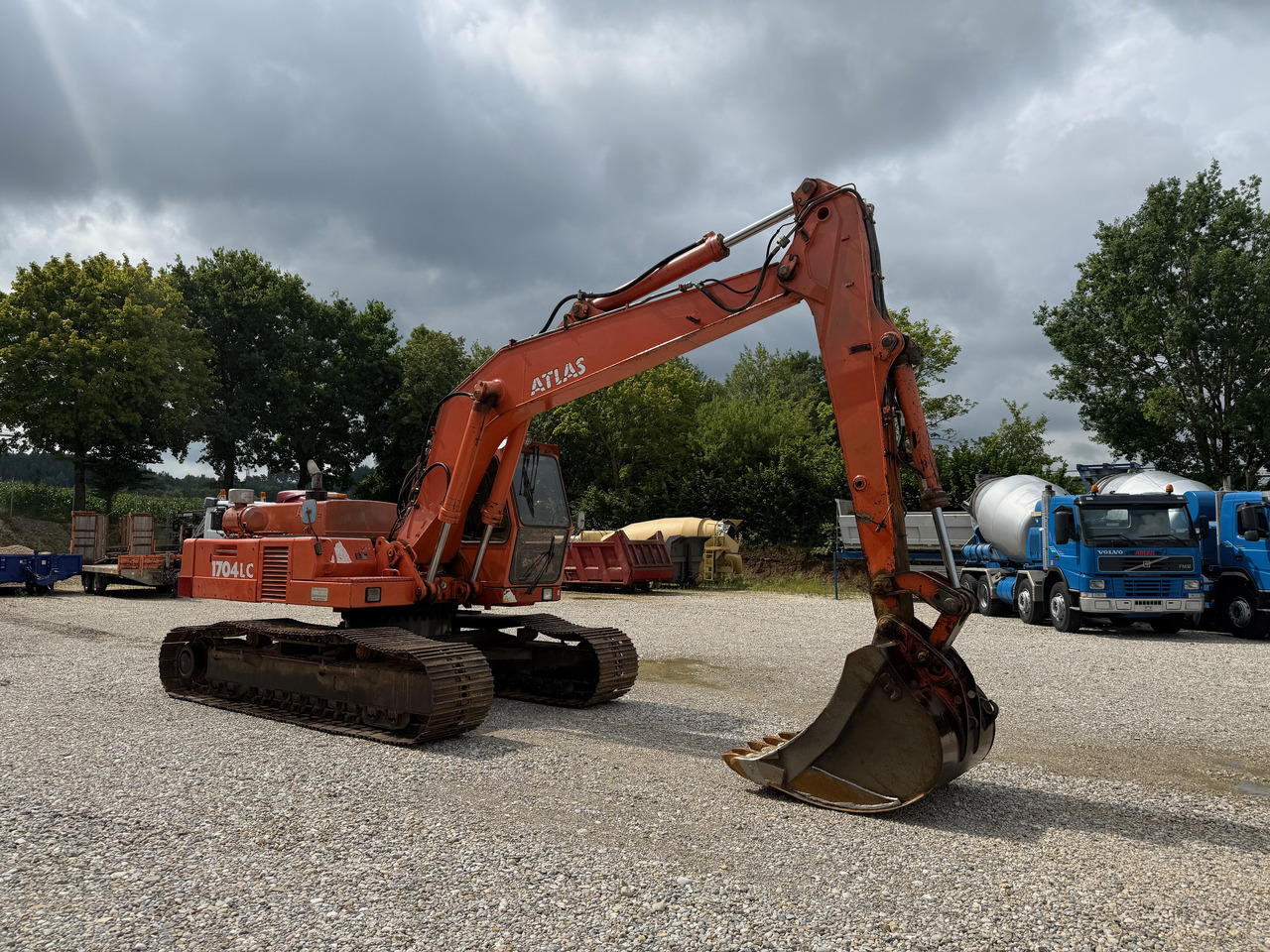 Atlas 1704 LC Kettenbagger - Bagger: das Bild 4 Atlas 1704 LC Kettenbagger - Bagger: das Bild 4