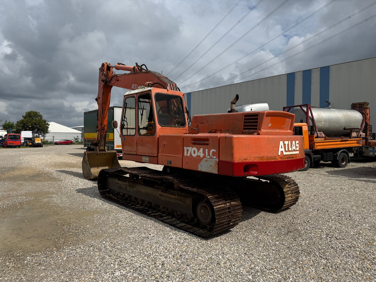 Atlas 1704 LC Kettenbagger - Bagger: das Bild 5 Atlas 1704 LC Kettenbagger - Bagger: das Bild 5