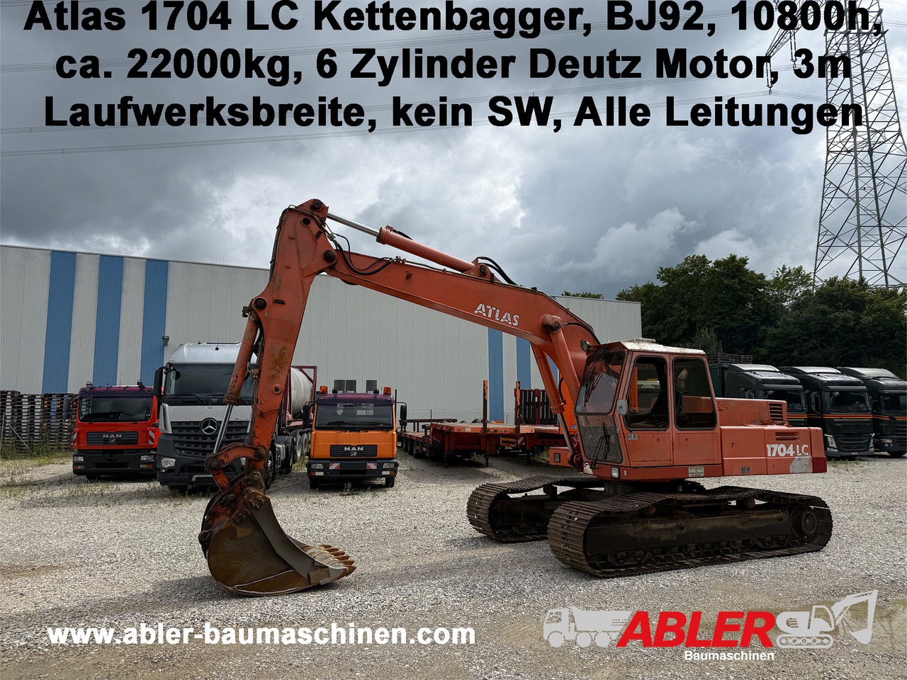 Atlas 1704 LC Kettenbagger - Bagger: das Bild 1 Atlas 1704 LC Kettenbagger - Bagger: das Bild 1