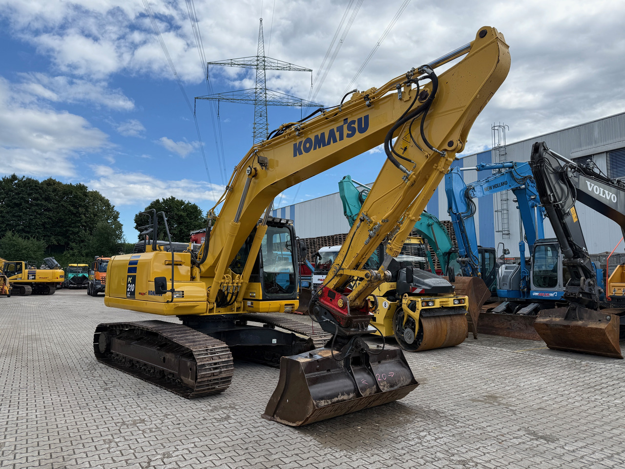 Komatsu PC210 LC-10 Kettenbagger MS21 Kamera - Bagger: das Bild 3 Komatsu PC210 LC-10 Kettenbagger MS21 Kamera - Bagger: das Bild 3