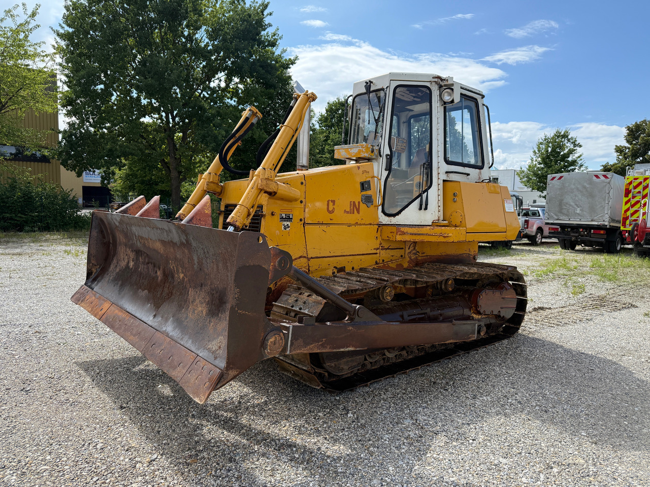 Bulldozer Liebherr PR712L Planierraupe Steuerung: das Bild 5