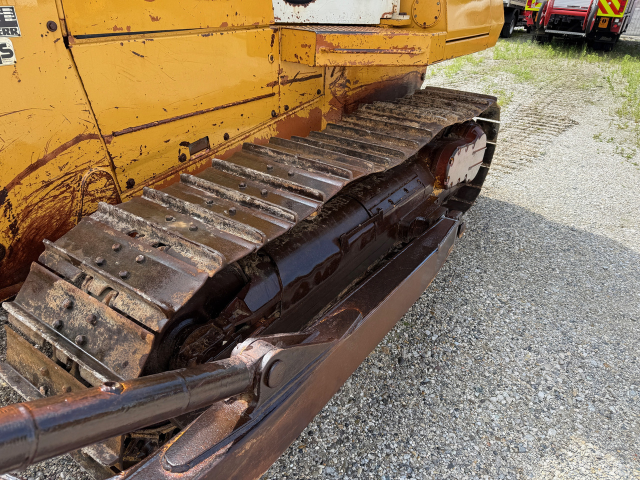Bulldozer Liebherr PR712L Planierraupe Steuerung: das Bild 6