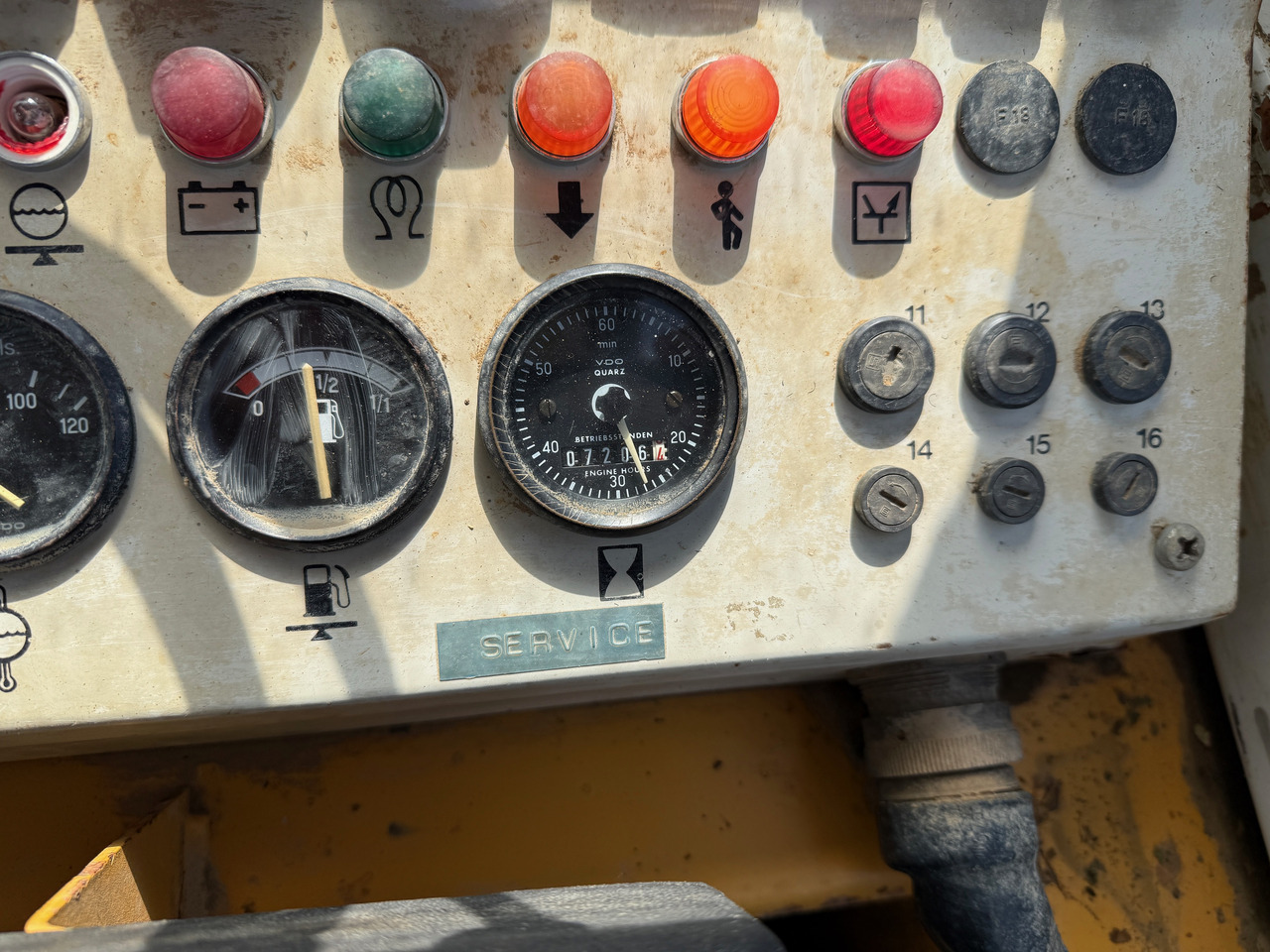 Bulldozer Liebherr PR712L Planierraupe Steuerung: das Bild 18