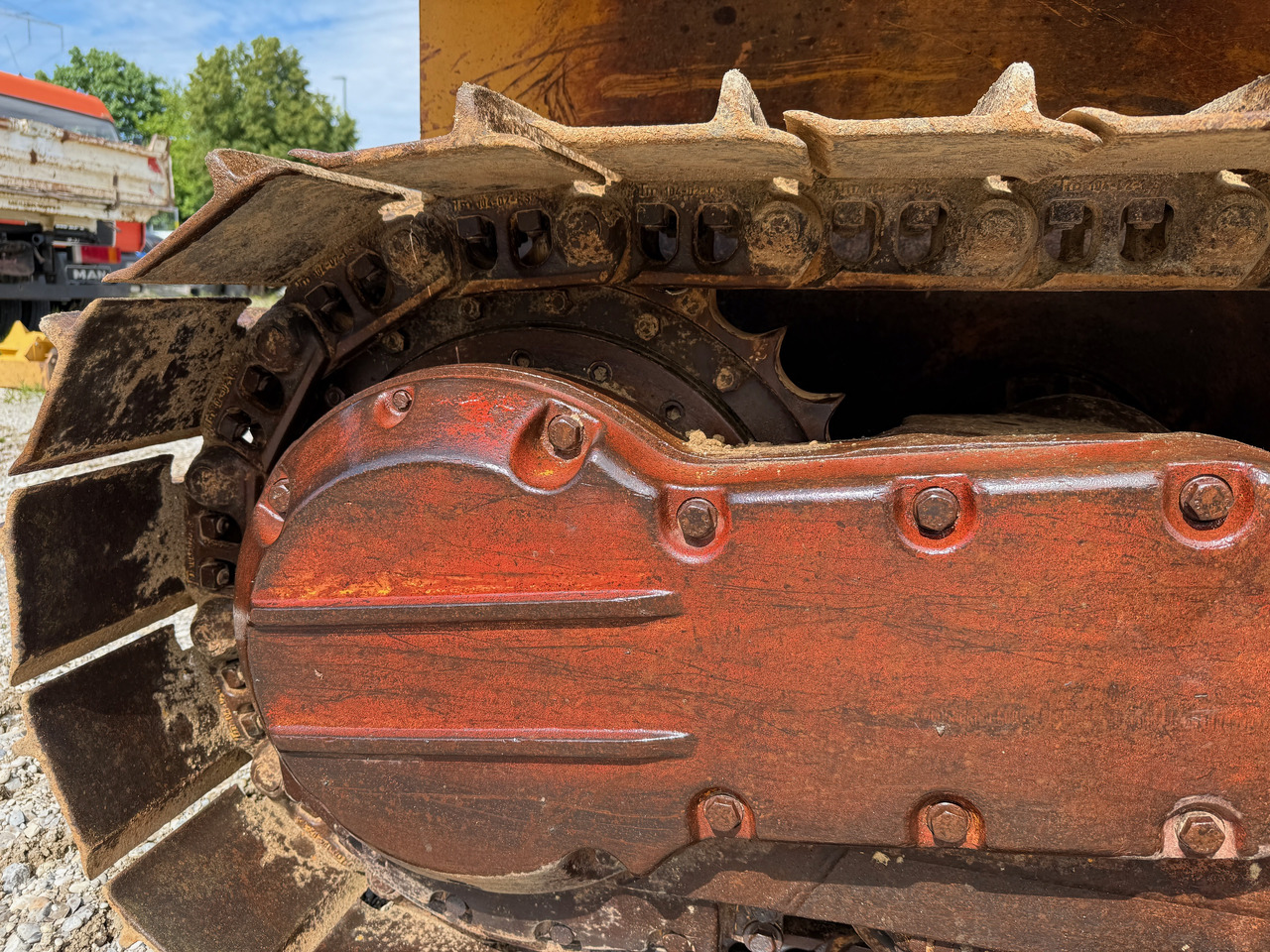 Bulldozer Liebherr PR712L Planierraupe Steuerung: das Bild 11