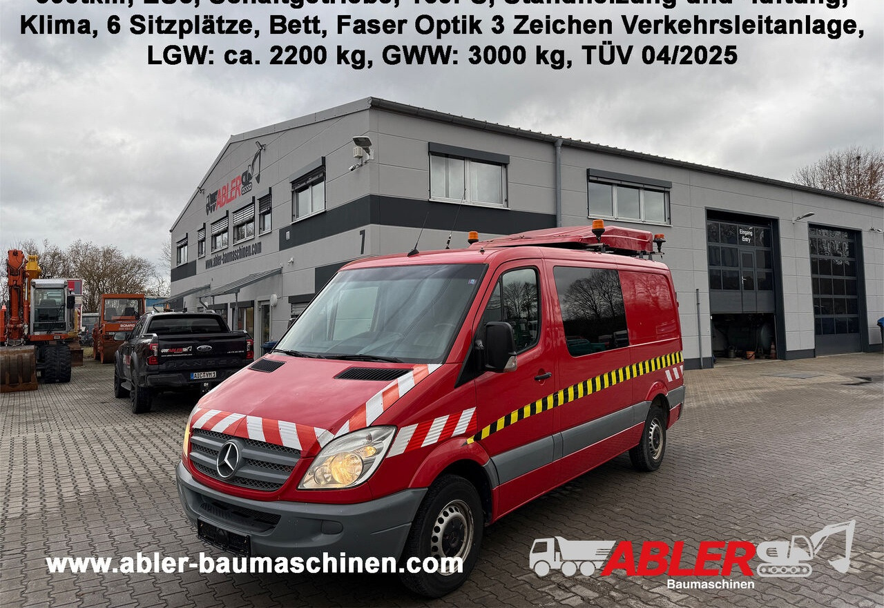 Kleintransporter, Transporter mit Doppelkabine Mercedes-Benz Sprinter 316 CDI BF3 Bett Standheizung: das Bild 1