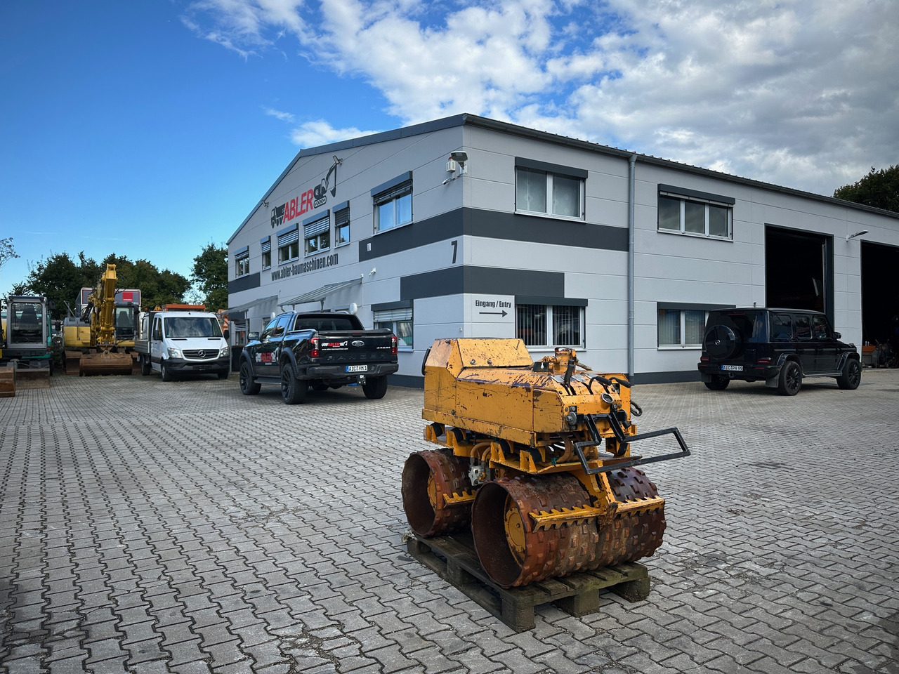 Rammax RW1403 Grabenwalze - Kleine Walze: das Bild 2 Rammax RW1403 Grabenwalze - Kleine Walze: das Bild 2