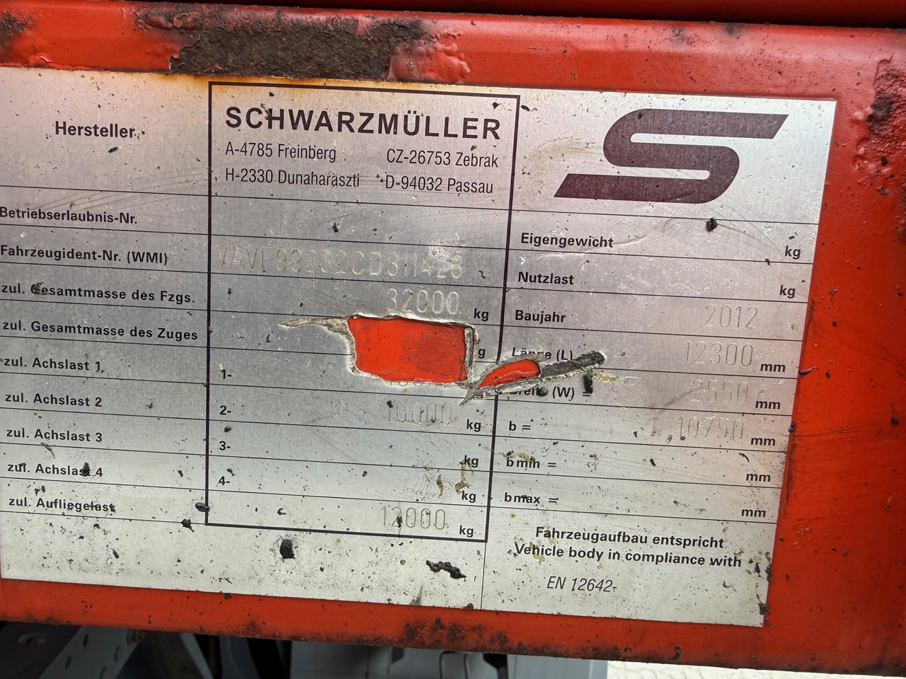 Tieflader Auflieger Schwarzmüller F-Serie Tieflader Nachlaufgelenkt ZS TOP: das Bild 16