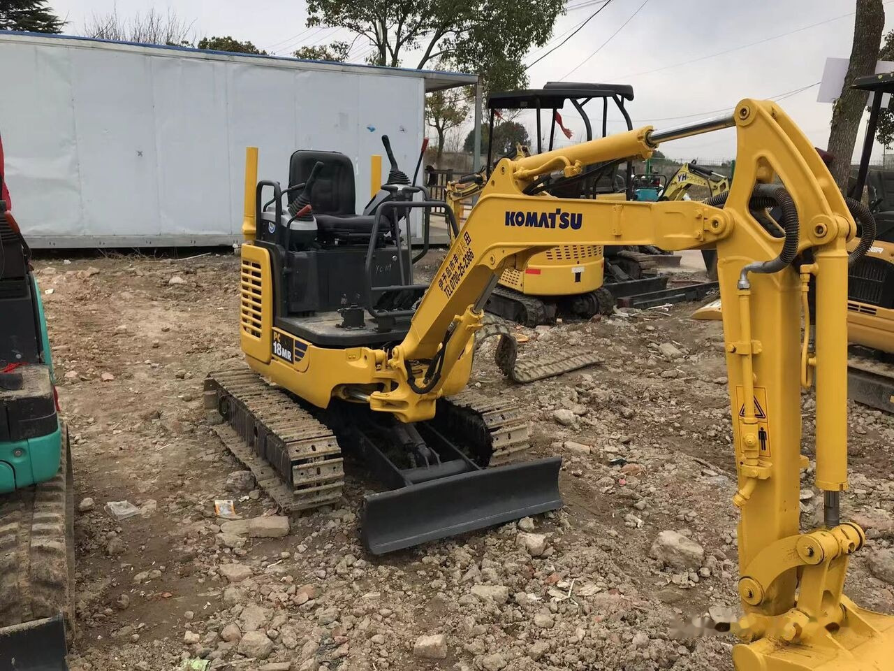 Komatsu PC18 - Minibagger: das Bild 4 Komatsu PC18 - Minibagger: das Bild 4