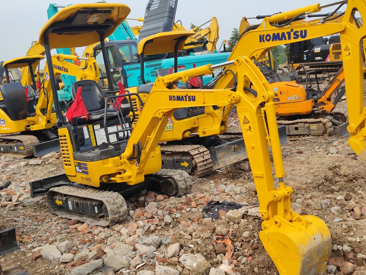 Komatsu PC18MR - Minibagger: das Bild 3 Komatsu PC18MR - Minibagger: das Bild 3