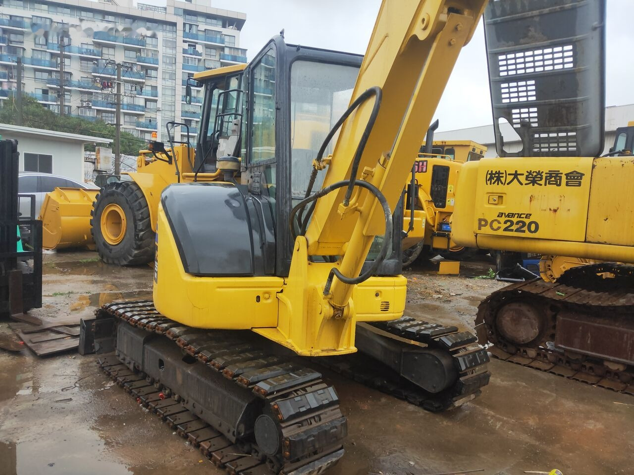 Komatsu PC55MR - Minibagger: das Bild 4 Komatsu PC55MR - Minibagger: das Bild 4
