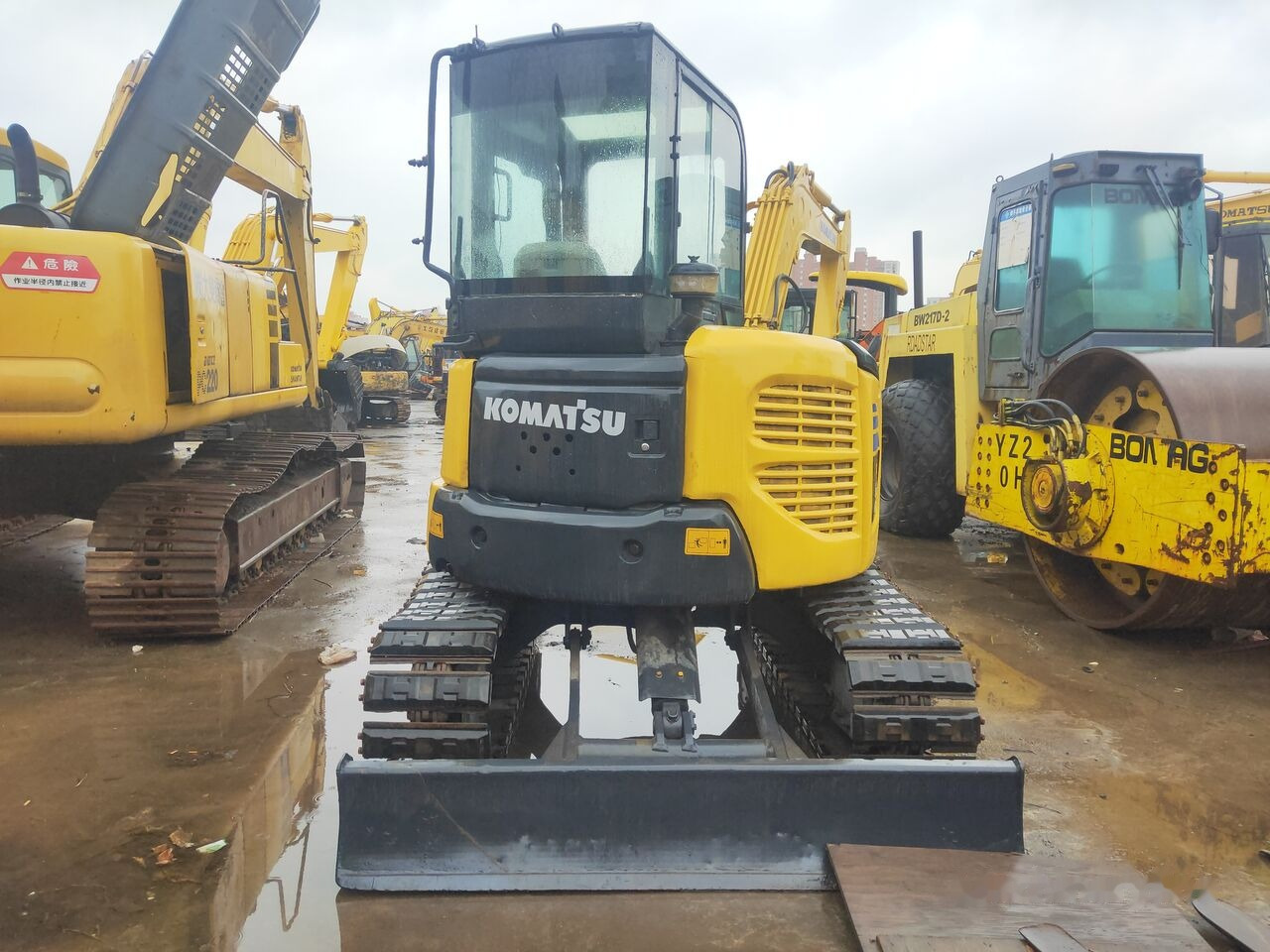 Minibagger Komatsu PC55MR: das Bild 7