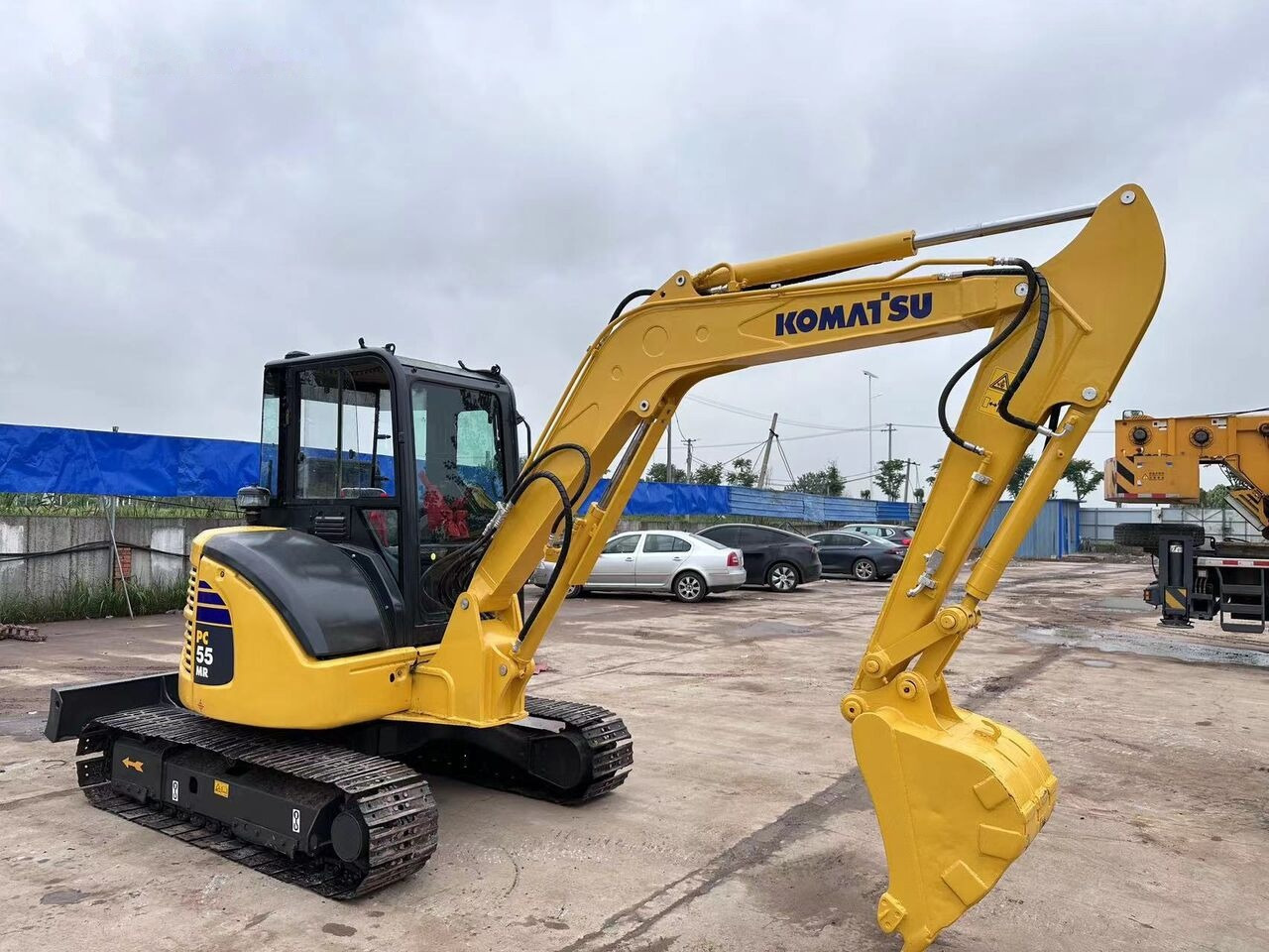 Komatsu PC55MR - Minibagger: das Bild 2 Komatsu PC55MR - Minibagger: das Bild 2