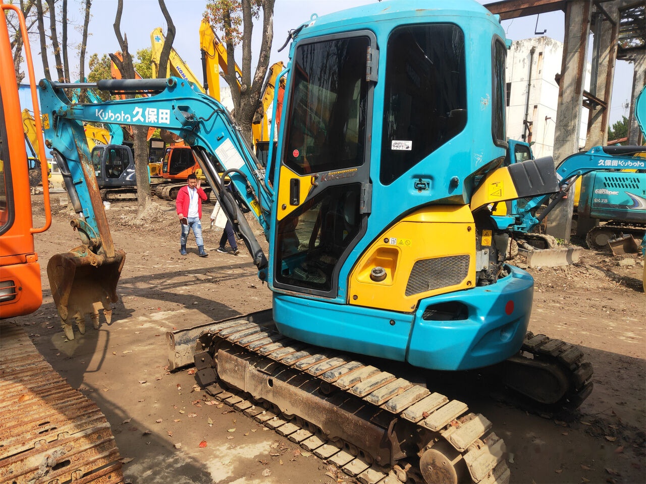 Kubota kx135 - Minibagger: das Bild 2 Kubota kx135 - Minibagger: das Bild 2