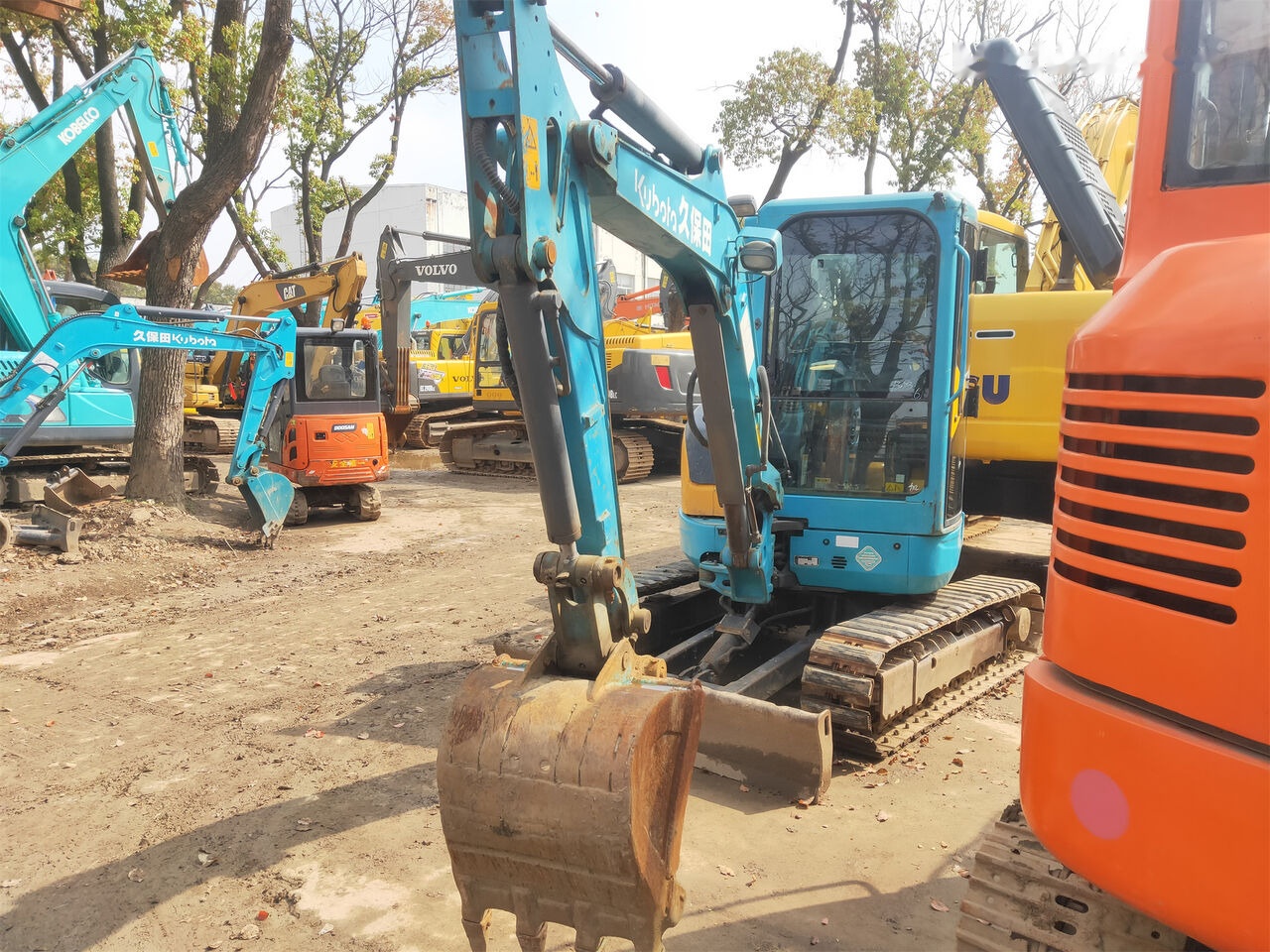 Kubota kx135 - Minibagger: das Bild 5 Kubota kx135 - Minibagger: das Bild 5