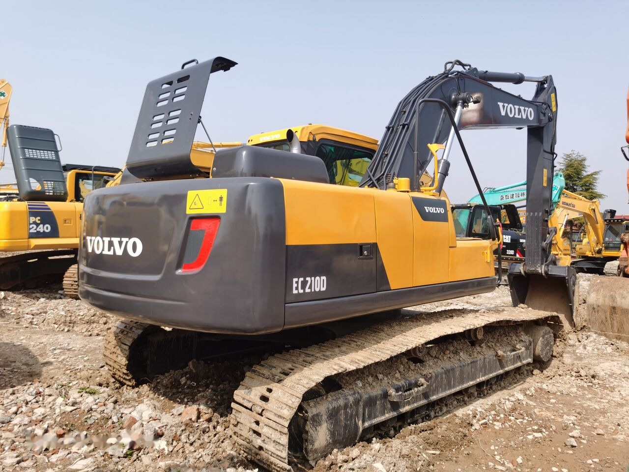 Volvo EC210D - Kettenbagger: das Bild 2 Volvo EC210D - Kettenbagger: das Bild 2