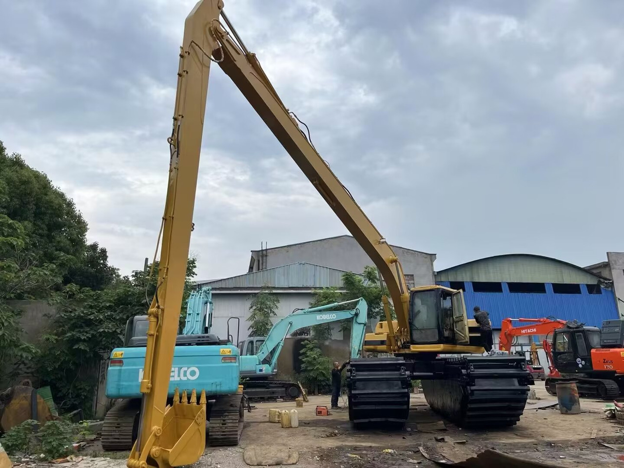 CATERPILLAR 320BL CAT 320CL DREDGER WITH 18 M EXTENDED ARM CUSTOMIZABLE - Amphibische Bagger: das Bild 1 CATERPILLAR 320BL CAT 320CL DREDGER WITH 18 M EXTENDED ARM CUSTOMIZABLE - Amphibische Bagger: das Bild 1